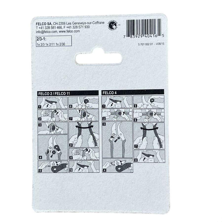 FELCO 2/3-1 replacement kit for FELCO 2, 4, and 11
