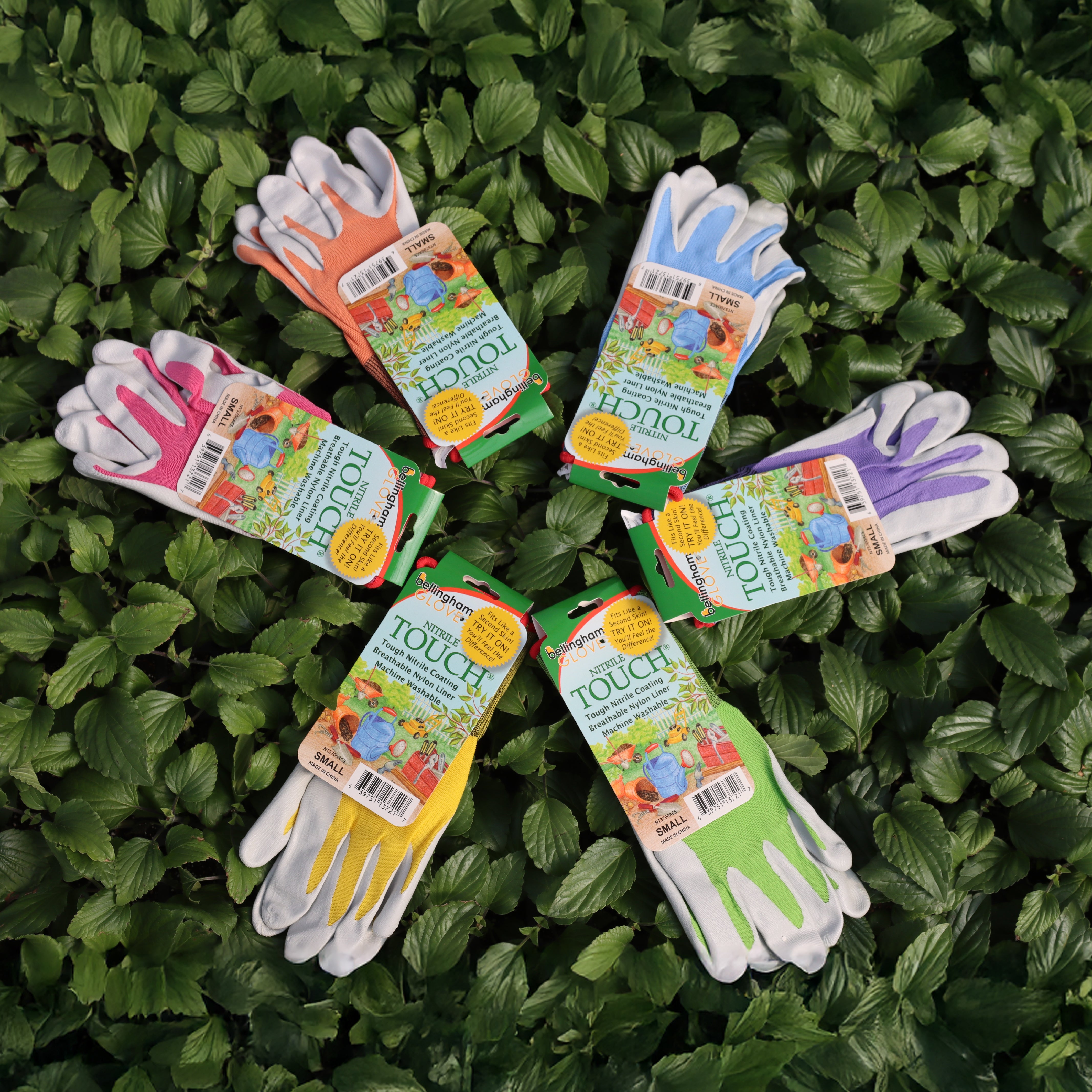organic gardening gloves Nitrile Touch® Garden Gloves