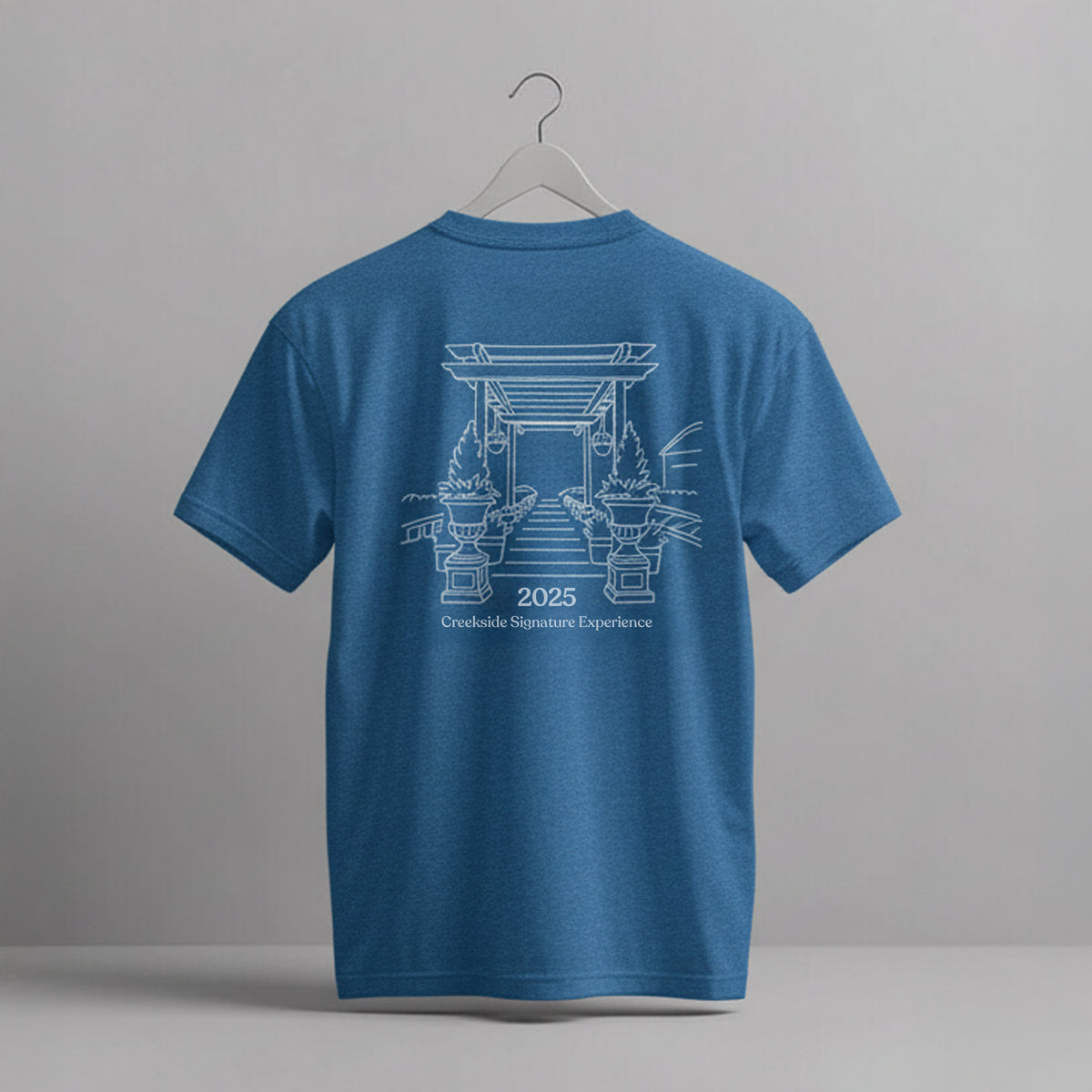 Creekside 2025 Signature Experience T-Shirt in blue