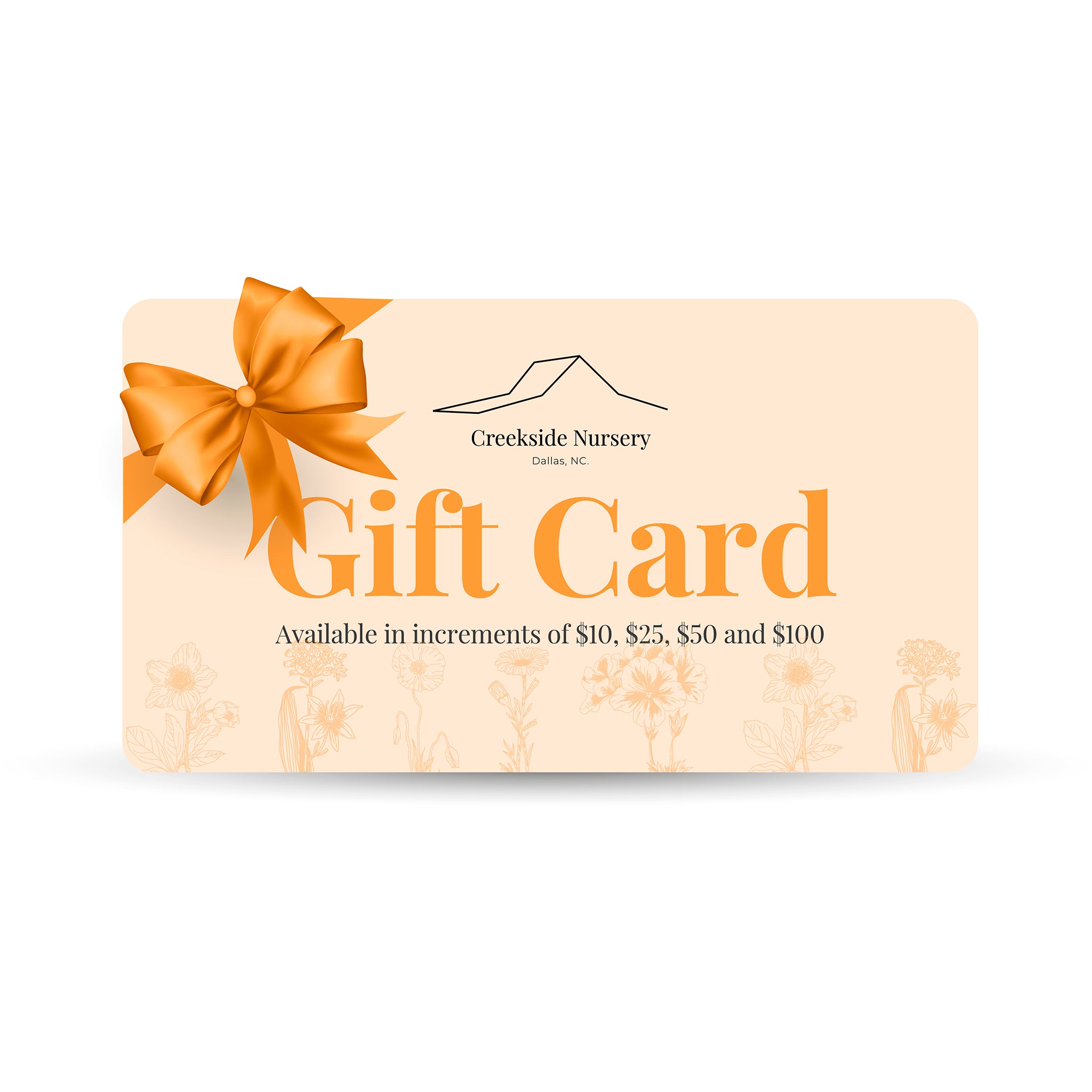 bugaboo creek gift card Creekside Nursery E-Gift Card – Creekside Nursery, Inc