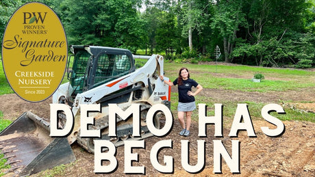 Demo Has Begun for Our Signature Garden
