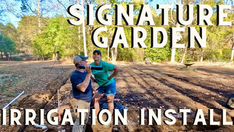 Proven Winners Signature Garden Irrigation Install