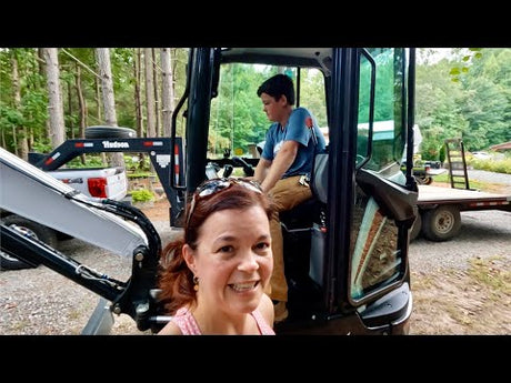 Our New Addition - A Bobcat E35 Excavator