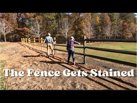 We Got the Fence Stained