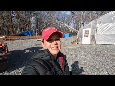 Winter Garden Tour & Greenhouse Update