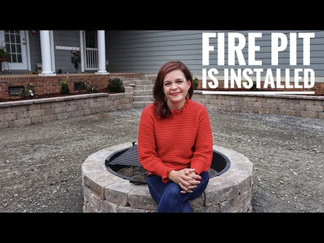 Patio Update - Fire Pit & Plants Are Installed