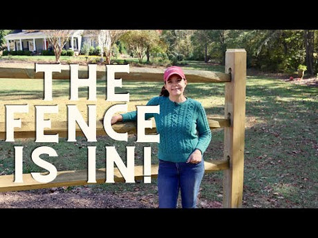 Projects Update - The Fence is In
