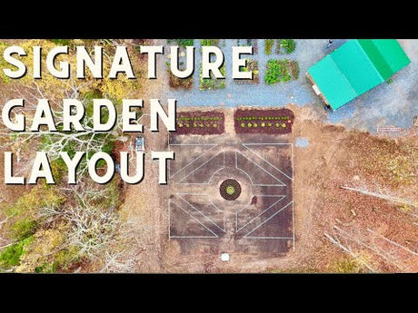 Signature Garden Layout & First Annuals Get Planted