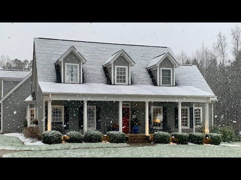 Snowfall at Creekside Nursery