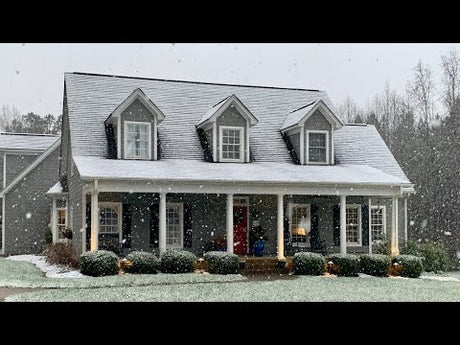 Snowfall at Creekside Nursery