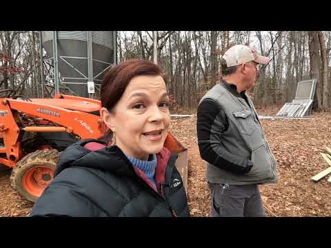 Installing the Roof & Fun New Azaleas In the Berm – Creekside Nursery, Inc