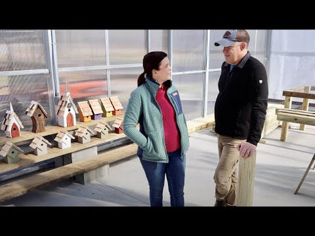 Production Questions Answered & Beautiful Birdhouses