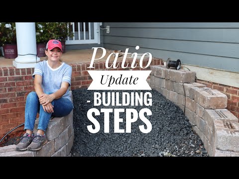Patio Project Update #2 - Building Steps