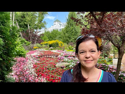 A Garden Tour of the Grand Hotel Mackinac Island