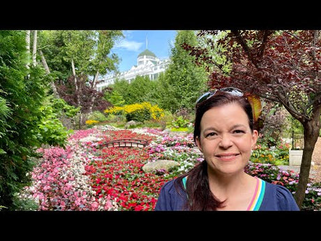 A Garden Tour of the Grand Hotel Mackinac Island