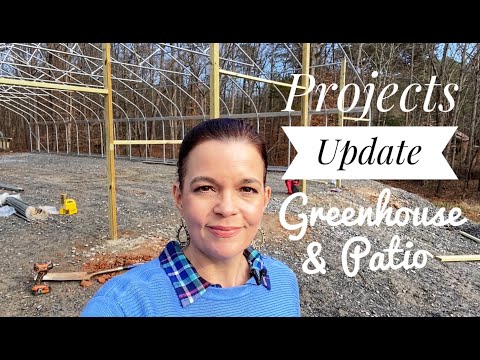 Update on New Greenhouse & Backyard Patio