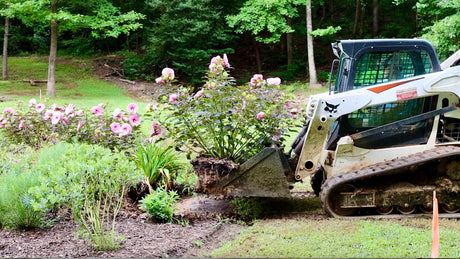 Moving an Established Garden & Laying 1200' of Fiber