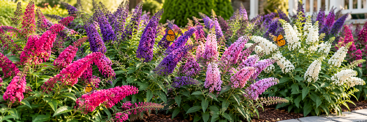 Butterfly Bushes