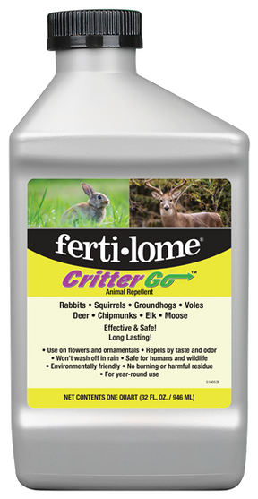 Ferti-lome Critter Go 32 oz bottle with spray nozzle