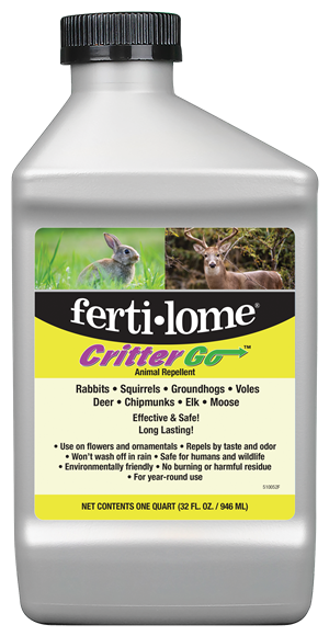 Ferti-lome Critter Go 32 oz bottle with spray nozzle