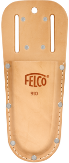 Black FELCO 910 holster with belt loop and snap closure