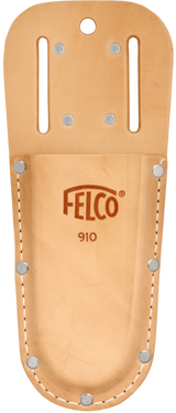 Black FELCO 910 holster with belt loop and snap closure