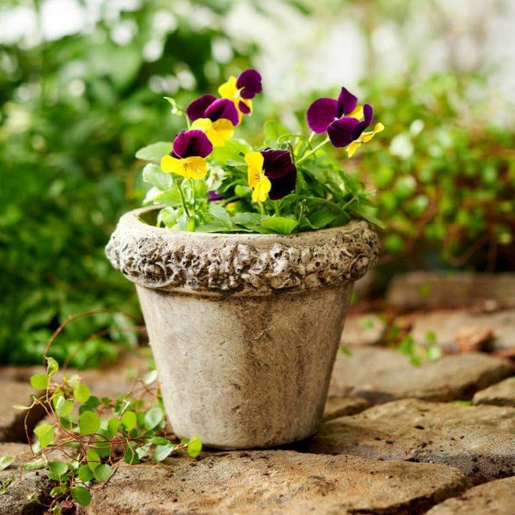 Rose Rim Planter - Unique Stone – Creekside Nursery, Inc