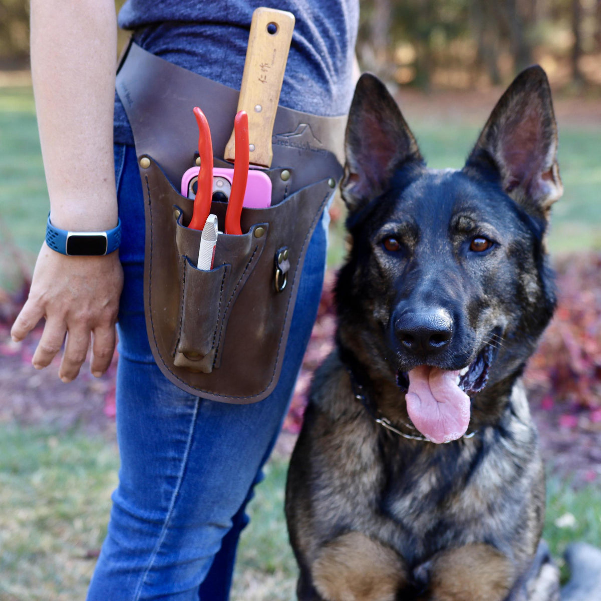 Jenny's Garden Tool Belt with multiple pockets