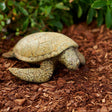 Loggerhead sea turtle unique stone garden sculpture