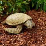 Loggerhead sea turtle unique stone garden sculpture