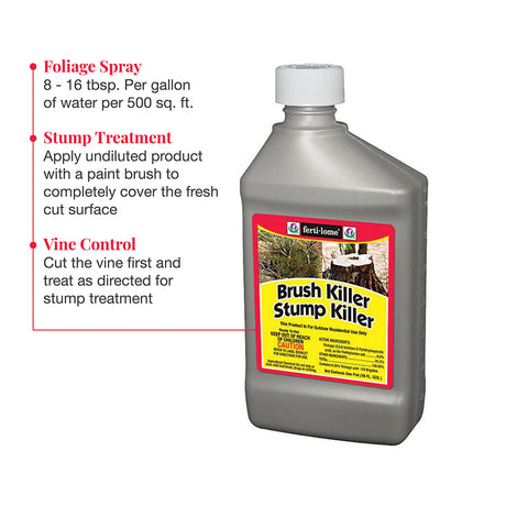 Ferti-lome Brush Killer & Stump Killer bottle on white background