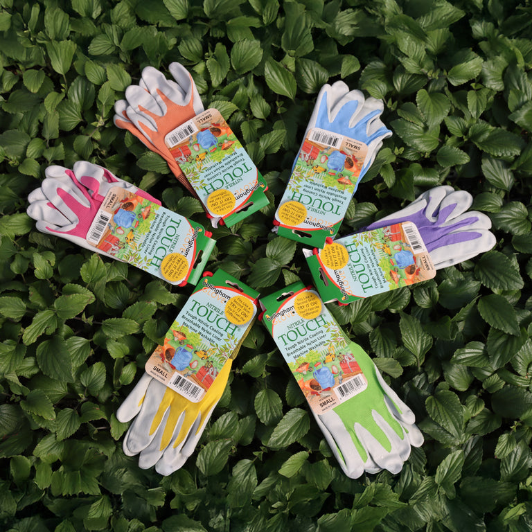 clean gardening gloves Nitrile Touch® Garden Gloves – Creekside Nursery, Inc
