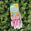 Nitrile Touch garden gloves with textured grip in green