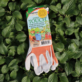 Nitrile Touch garden gloves in a fitted pair