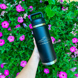 Creekside Yeti Rambler water bottle, 26 oz, black