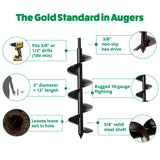 DIY Guru Auger (3" x 12")