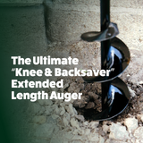 Extended Length Bulb Auger (3" x Standing Lengths)