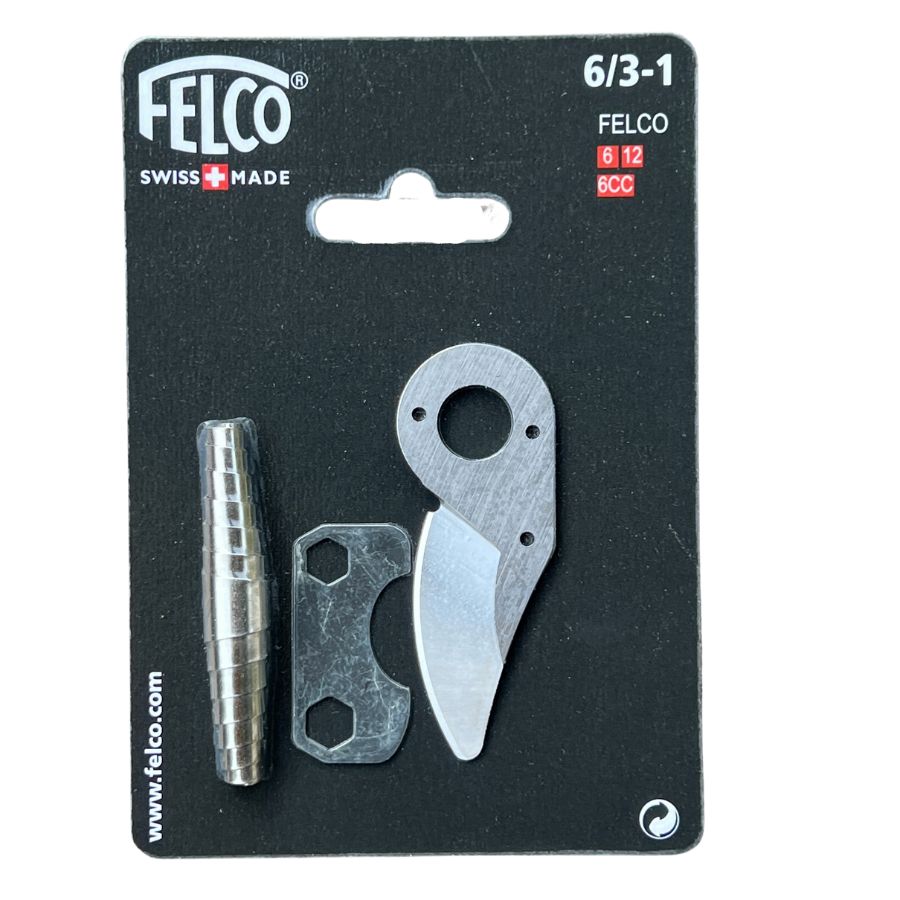 FELCO 6 replacement kit with red and black parts