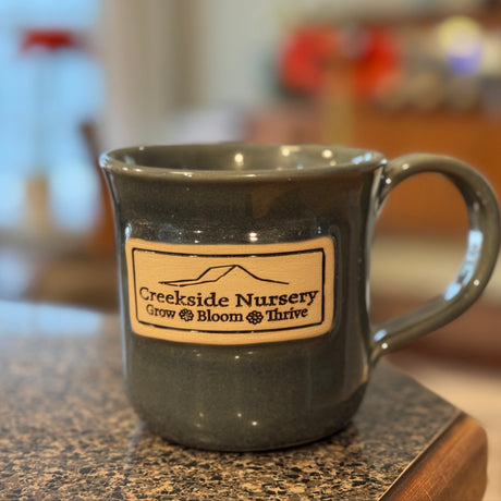 Ceramic mug with Coffee on the Porch text