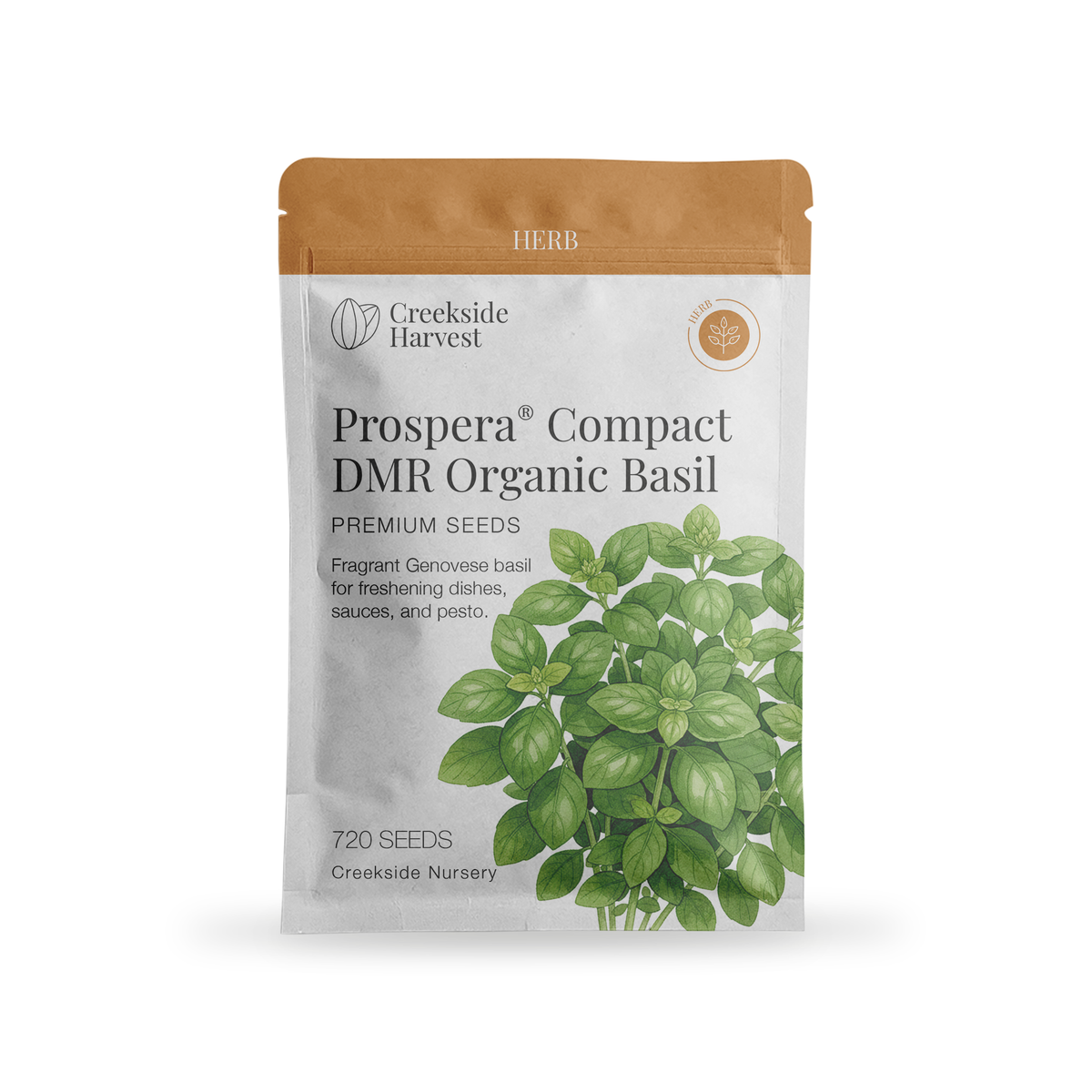 Prospera® Compact DMR Organic Basil Seeds