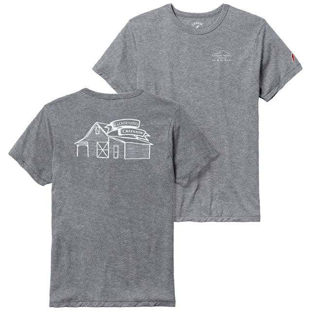 Fall heather Creekside T-shirt with short sleeves