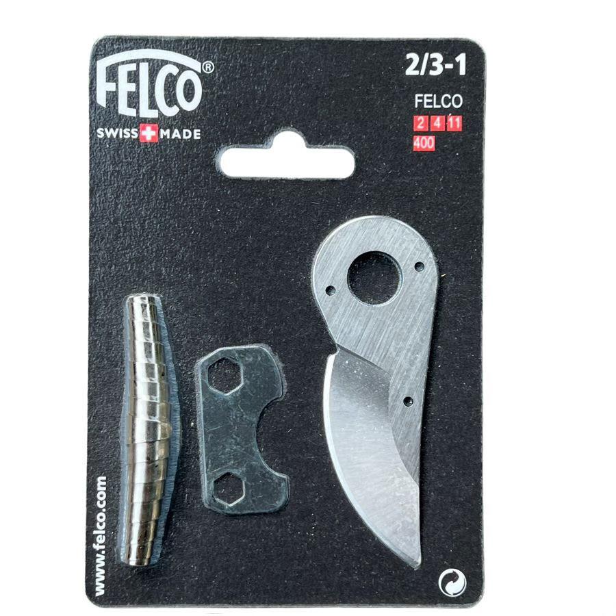 Felco 2/3-1 Replacement Cutting Blade, Spring and Key Set