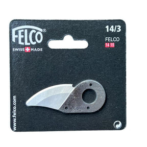 FELCO 14/3 replacement blade in silver metal