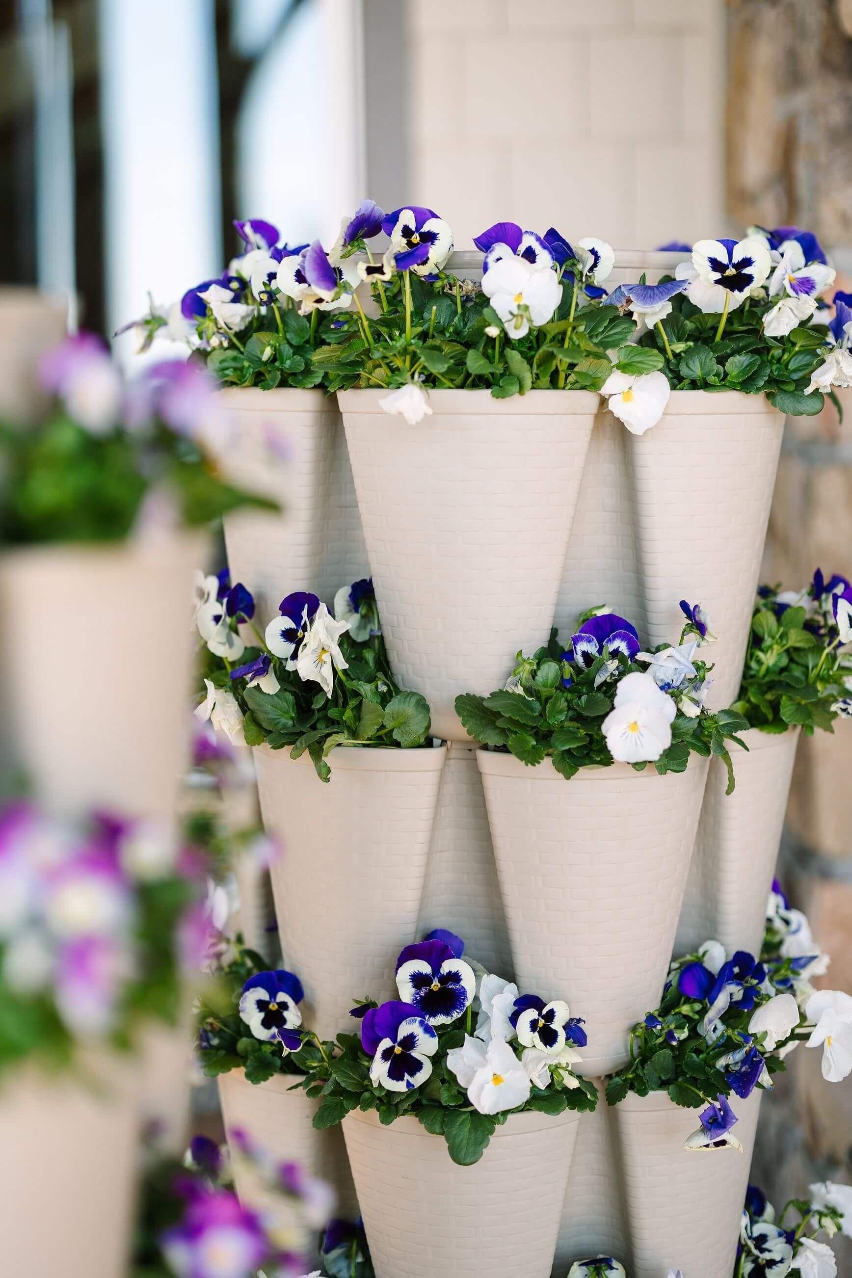 5 Tier GreenStalk Original Vertical Planter | Stunning Stone