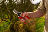 FELCO 2 one hand pruning shear with red handles