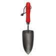 Felco 401 gardening trowel with red handle and metal blade