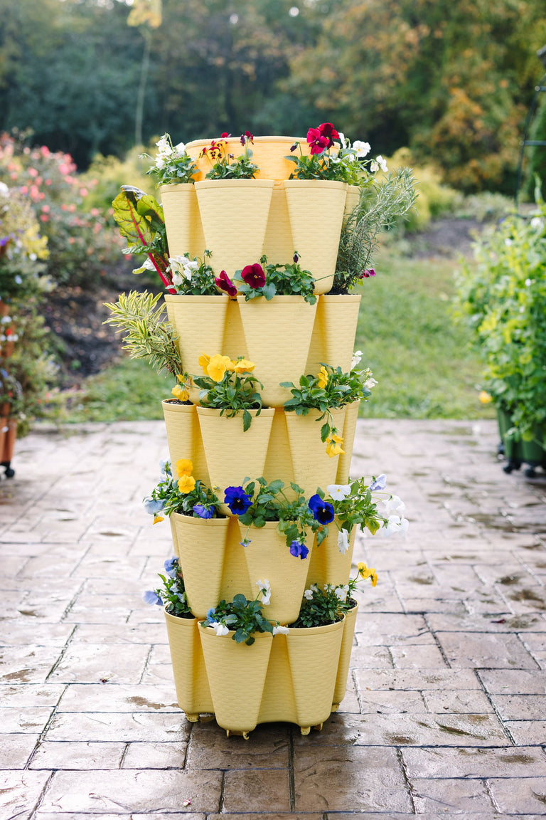 vertical garden plant pots 5 Tier GreenStalk Garden Original Vertical Planter
