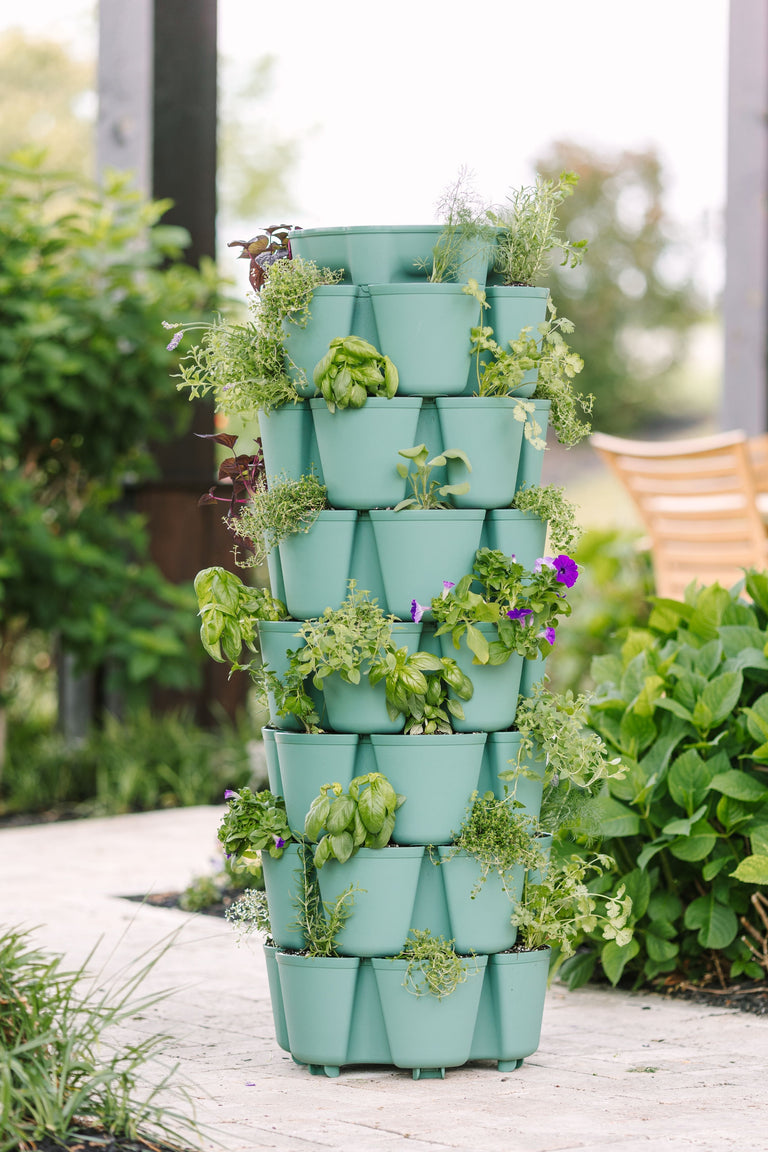 7 Tier GreenStalk Garden Leaf Vertical Planter