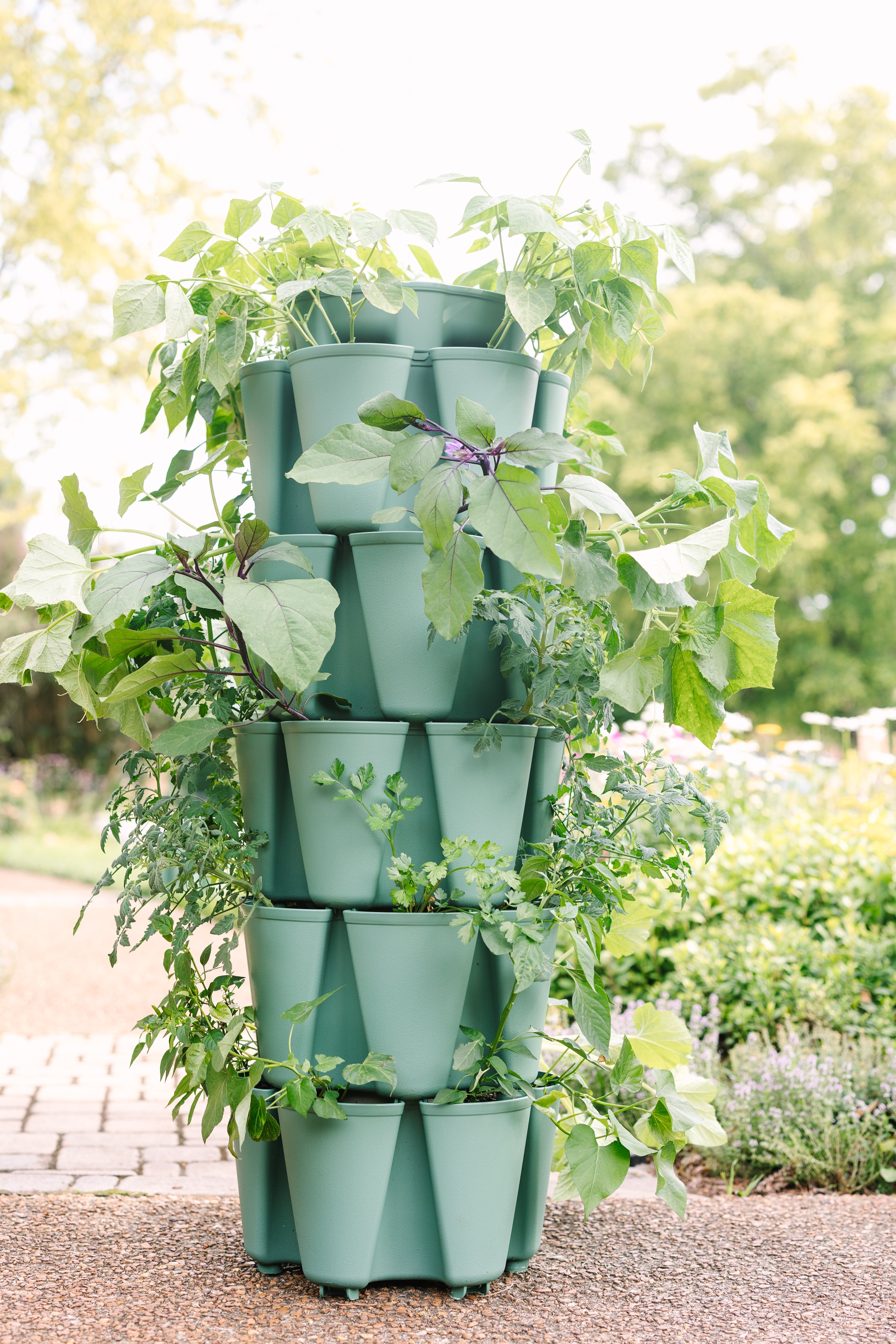 5 Tier GreenStalk Garden Original Vertical Planter - Basic Texture