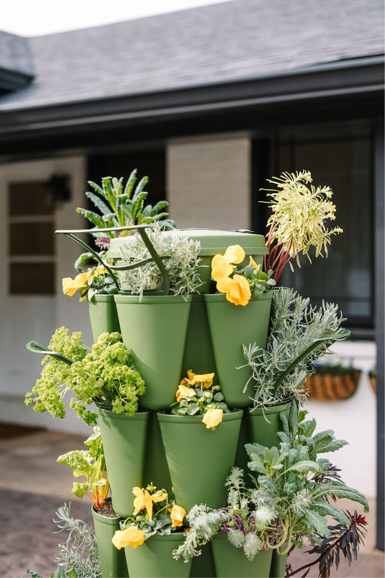 outdoor trellis planter GreenStalk Garden Trellis